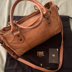 The Frye Company. Melissa Satchel. Beige.